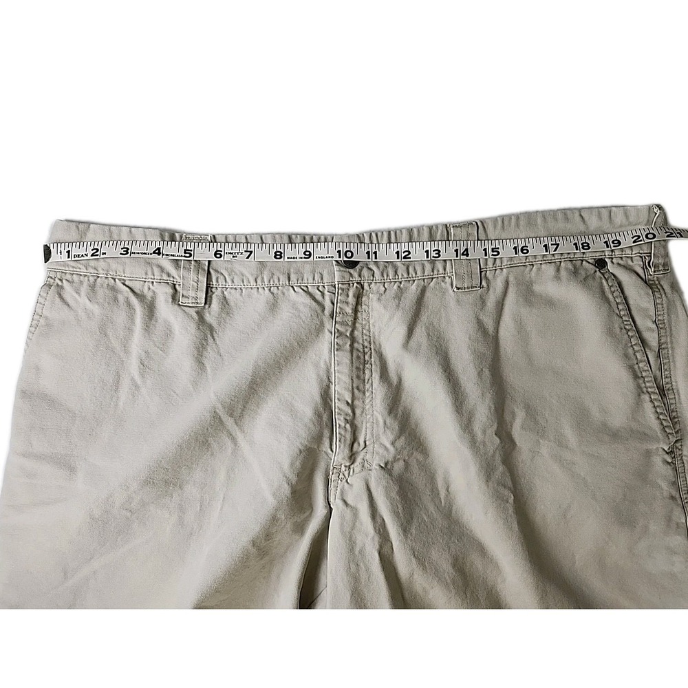 Lot 2 Columbia Men's 40W/8L Cargo‎ Shorts Khaki & Stone Outdoor Hiking Classic - Picture 13 of 15
